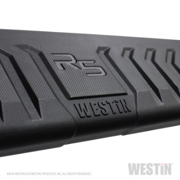 Picture of Westin 99-16 Ford F-250-350-450-550 Crew Cab 6-75ft- Bed R5 M-Series W2W Nerf Step Bars - Polish SS