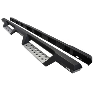 Picture of Westin 22-23 Toyota Tundra Double Cab HDX Stainless Drop Nerf Step Bars - Tex- Blk