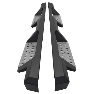 Picture of Westin 22-23 Toyota Tundra Double Cab HDX Stainless Drop Nerf Step Bars - Tex- Blk