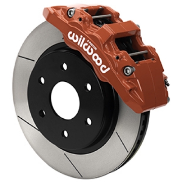 Picture of Wilwood 17-20 Ford F-150 Raptor Aero6-DM Front Brake Kit - Slotted - Red