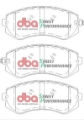 Picture of DBA 90-96 Nissan 240SX w-ABS SP Performance Front Brake Pads