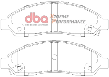 Picture of DBA 04-08 Chevrolet Colorado XP Performance Front Brake Pads