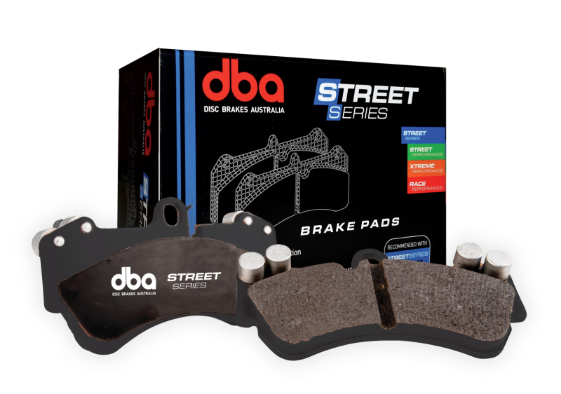 Picture of DBA 07-17 Jeep Wrangler Street Series Rear Brake Pads