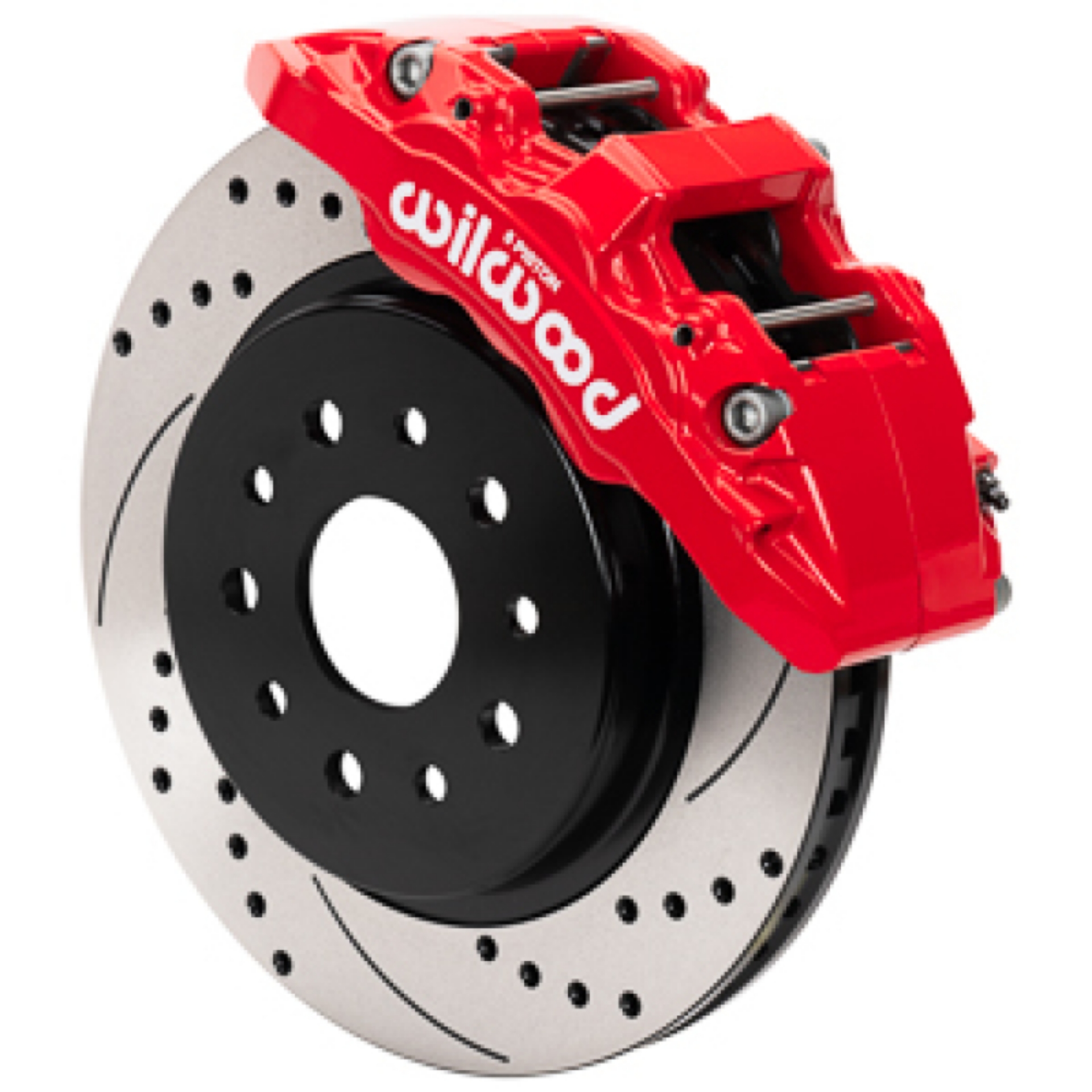 Picture of Wilwood 18-25 Jeep Wrangler JL-20-25 Jeep Gladiator JT Aero6-DM Front Brake Kit - D&S - Red