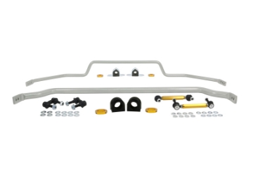 Picture of Whiteline 09-17 Nissan GT-R Premium - 12-16 GT-R Black Edition Front and Rear Swaybar Kit