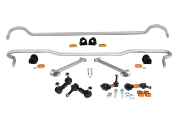 Picture of Whiteline 08-10 Subaru WRX Front And Rear Sway Bar Kit 22mm