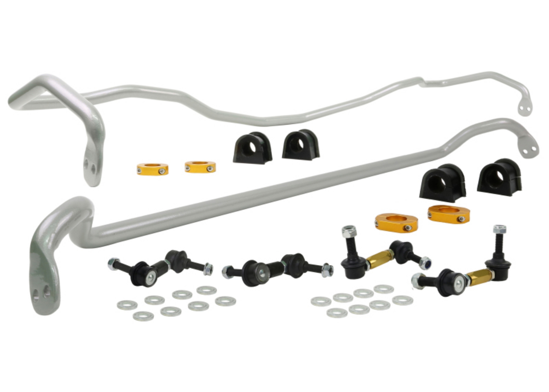 Picture of Whiteline 05-06 Subaru Legacy - 06-09 Legacy Spec-B Front and Rear Swaybar Assembly Kit