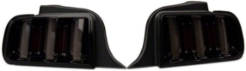Picture of Raxiom 05-09 Ford Mustang Vector V2 LED Tail Lights- Black Housing Smoked Lens