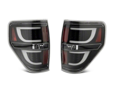 Picture of Raxiom 09-14 Ford F-150 Styleside G2 LED Tail Lights -Black Housing Clear Lens