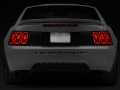 Picture of Raxiom 99-04 Ford Mustang Excluding 99-01 Cobra Icon LED Tail Lights- Black Housing Smoked Lens
