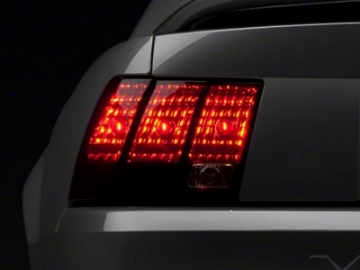 Picture of Raxiom 99-04 Ford Mustang Excluding 99-01 Cobra Tail Lights- Black Housing Smoked Lens