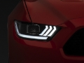 Picture of Raxiom 15-17 Ford Mustang GT350 GT500 LED Projector Headlights- Blk Housing Clear Lens