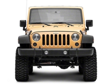 Picture of Raxiom 07-18 Jeep Wrangler JK Axial Series LED Turn Signals w- Halo Smoked