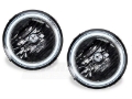 Picture of Raxiom 05-12 Ford Mustang GT LED Halo Fog Lights Chrome