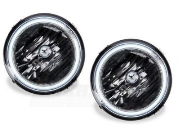 Picture of Raxiom 05-12 Ford Mustang GT LED Halo Fog Lights Chrome