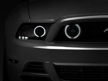 Picture of Raxiom 13-14 Ford Mustang GT CCFL Halo Fog Lights Smoked