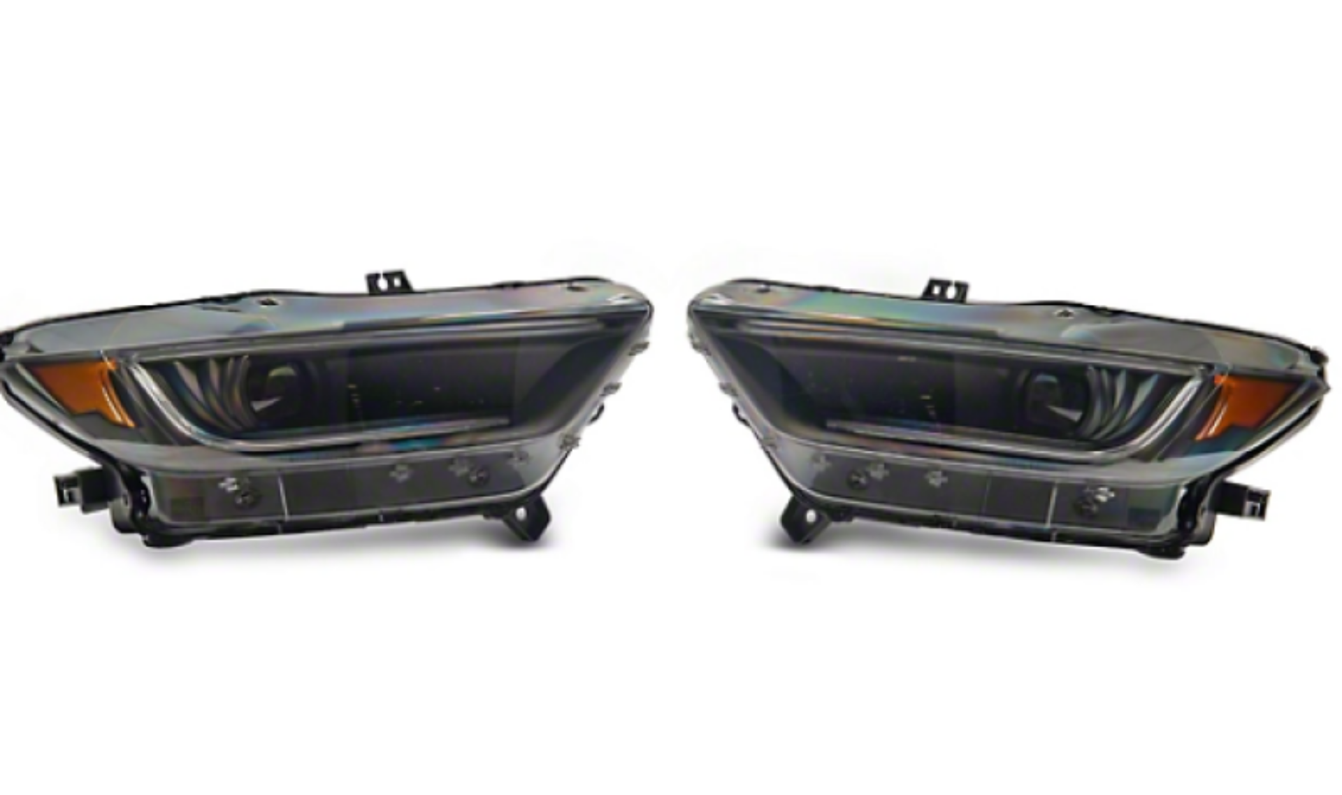 Picture of Raxiom 15-17 Ford Mustang 18-20 Mustang GT350 Left Headlight- Blk Housing Smoked Lens Box 1 of 2