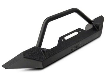 Picture of Officially Licensed Jeep 87-06 Jeep Wrangler YJ-TJ Trail Force HD Front Bumper w- Jeep Logo