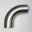 Picture of Stainless Bros 4in SS304 45 Deg Elbow - 1-5D Radius 16GA--065in Wall No Leg