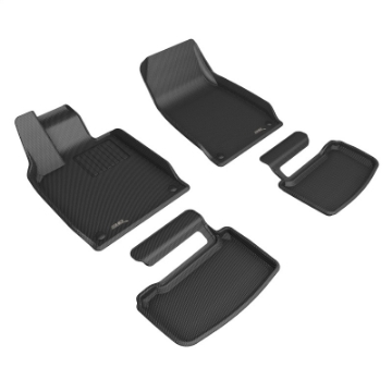 Picture of 3D MAXpider 21-23 Porsche Taycan Kagu Black R1 R2