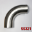 Picture of Stainless Bros 4in SS321 90 Deg Mandrel Bend Elbow - 1D Radius 16GA--065in Wall Leg