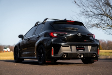 Picture of Rally Armor 23-26 Toyota GR Corolla Black UR Mud Flap w-Dark Grey Logo