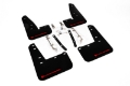 Picture of Rally Armor 23-26 Toyota GR Corolla Black UR Mud Flap w-Red Logo