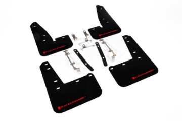 Picture of Rally Armor 23-26 Toyota GR Corolla Black UR Mud Flap w-Red Logo