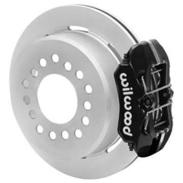 Picture of Wilwood Chevy Monte Carlo Forged 4 Piston DynaPro Black Caliper HP32 VV Plain Rotor - 11-00x0-81