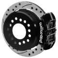 Picture of Wilwood Chevy Monte Carlo Forged 4 Piston DynaPro Black Caliper HP32 VV D&S Rotor - 11-00x0-81