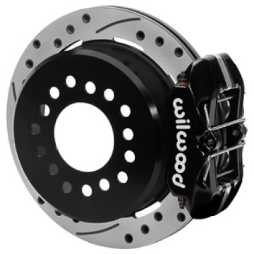 Picture of Wilwood Chevy Monte Carlo Forged 4 Piston DynaPro Black Caliper HP32 VV D&S Rotor - 11-00x0-81