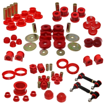Picture of Energy Suspension 97-01 Honda CR-V Master Bushing Set - Red