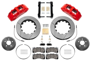 Picture of Wilwood 15-23 Mustang Front Kit SX6R Lug Drive
