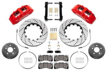 Picture of Wilwood 15-23 Mustang Front Kit SX6R Lug Drive