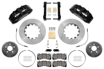 Picture of Wilwood 15-23 Mustang Front Kit SX6R Lug Drive
