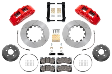 Picture of Wilwood 15-23 Mustang Front Kit SX6R Lug Drive