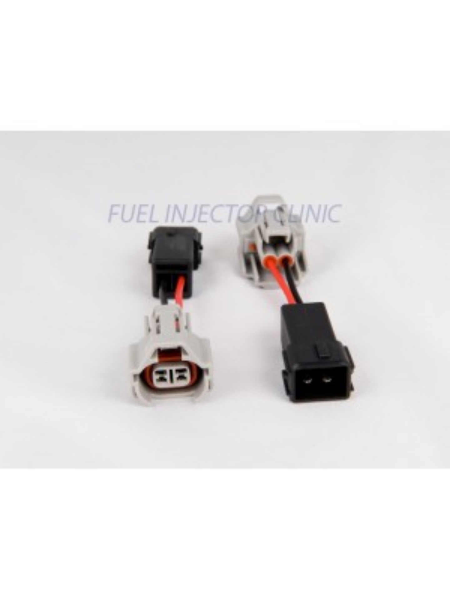 Picture of Set of 4 Denso (female) to Honda OBD2 (male) injector plug adaptors