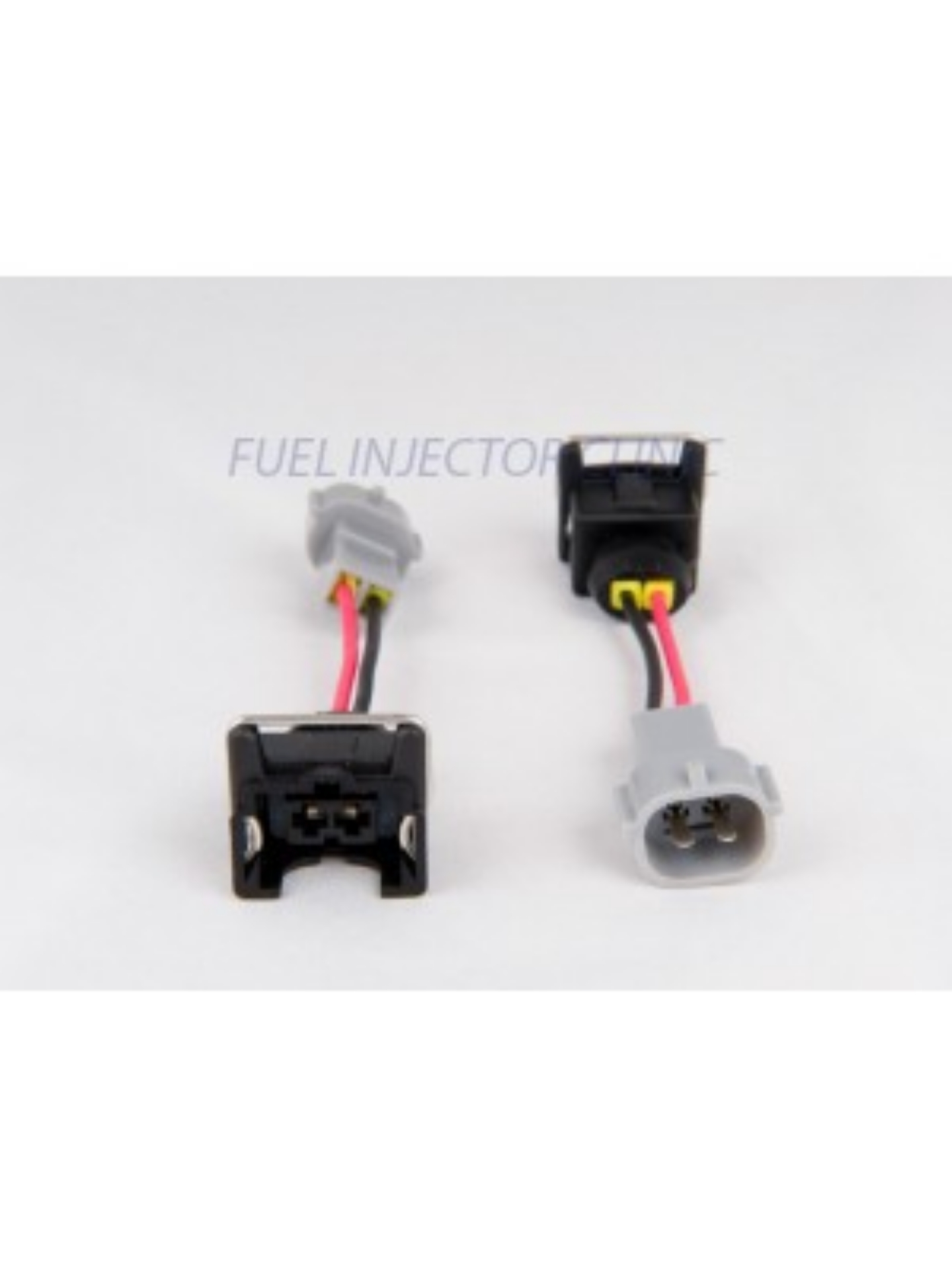 Picture of Set of 6 Jetronic/EV1 (female) to Toyota (male) injector plug adaptors