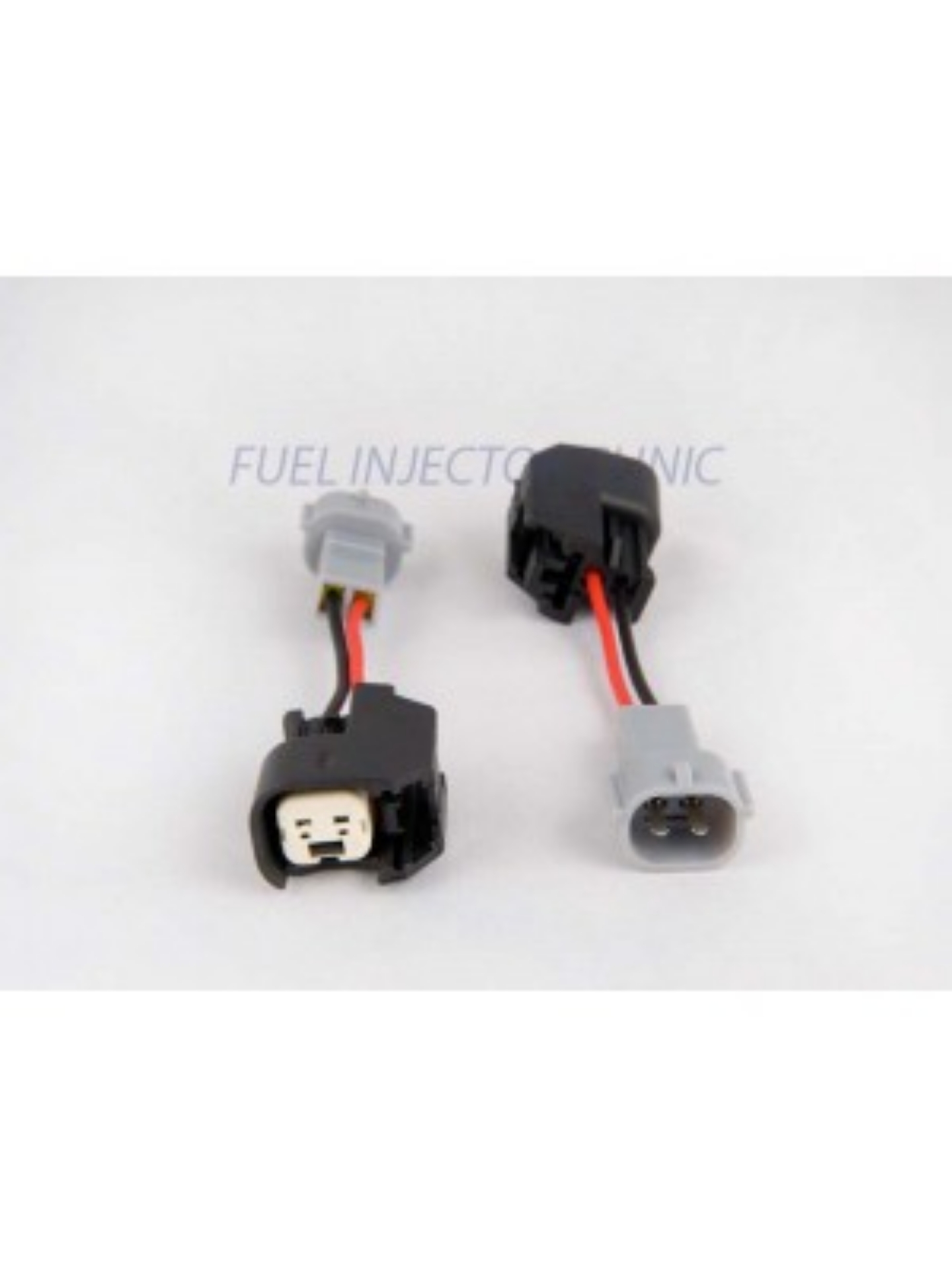 Picture of Set of 4 US Car/EV6 (female) to Denso (male) injector plug adaptors