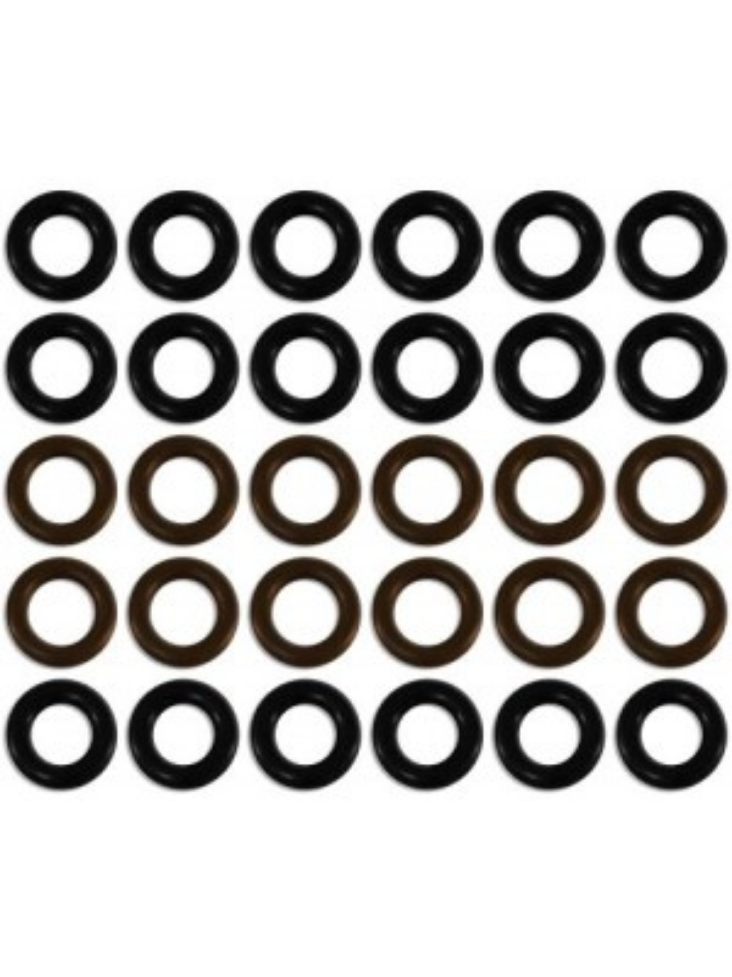 Picture of Universal seal kit for 6 cyl Fuel Injector Clinic injectors w/14mm seals