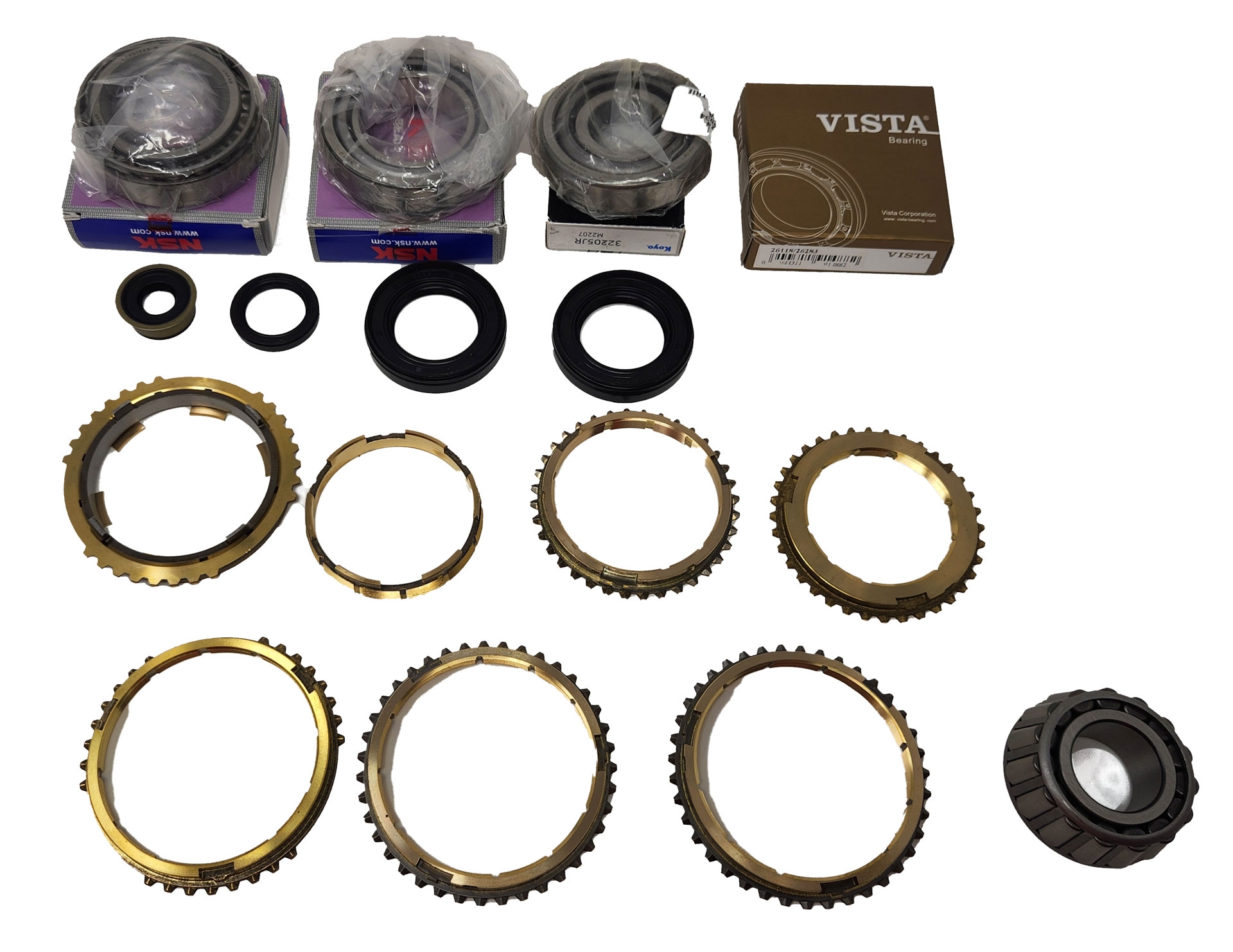 Picture of 5 Speed FWD Transmission Rebuild Kit 3000GT Dodge Stealth F5M33 3 Piece 2nd Gear Synchro