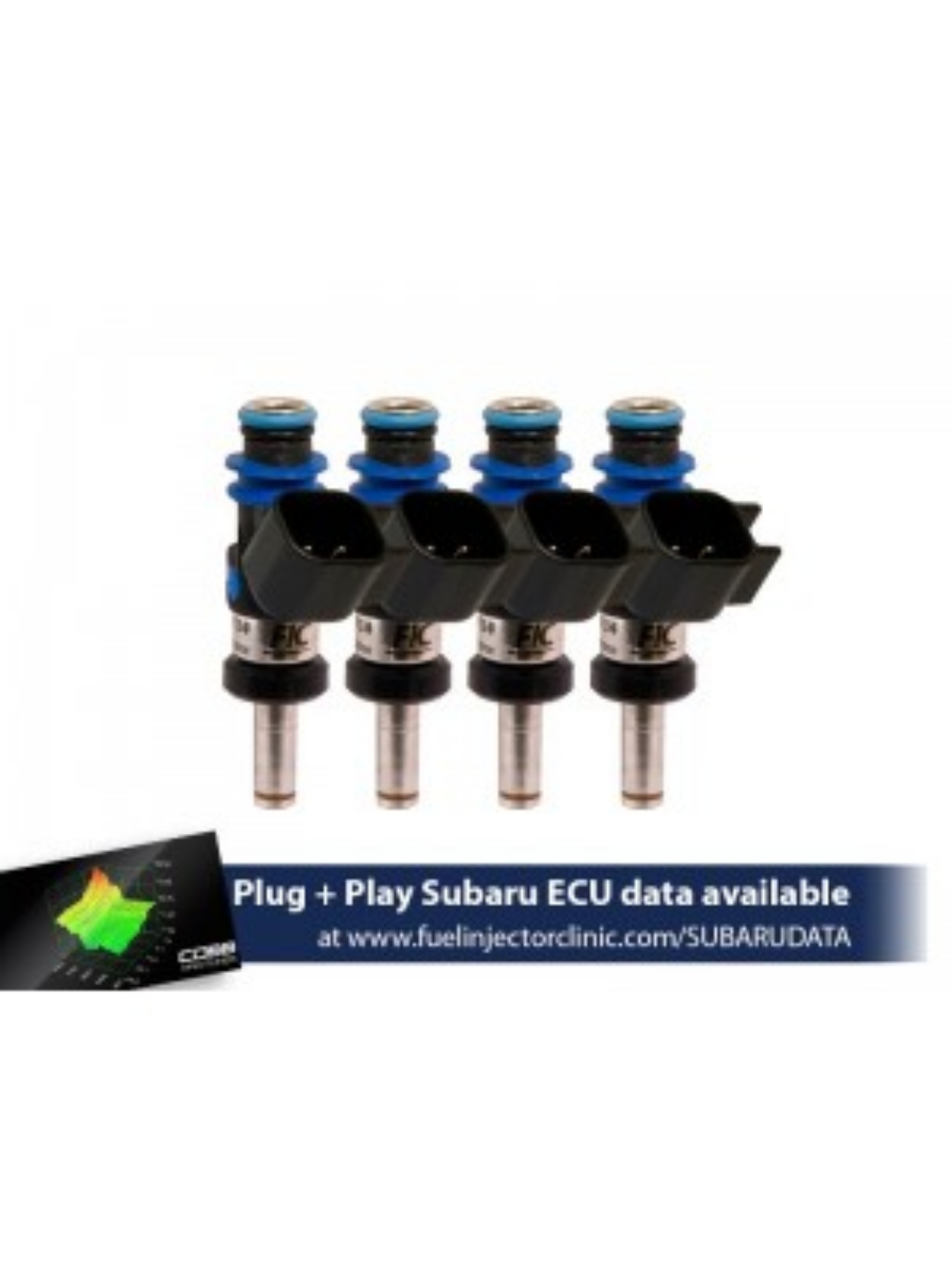 Picture of FIC 1440cc Fuel Injector Clinic Injector Set for Subaru BRZ (High-Z)