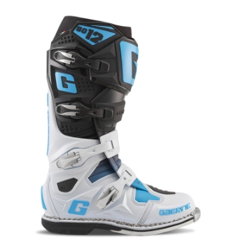 Picture of Gaerne SG12 Limited Edition Boot Black-White-Carolina Blue - Size 13