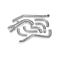 Picture of Stock SM Intercooler Pipe Tube Kit For Mitsubishi 3000GT VR-4 Dodge Stealth TT