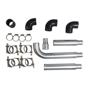 Picture of Side Mount Intercooler + Piping Pipe Tube Kit For Mitsubishi 3000GT VR4 Dodge Stealth TD04 TT