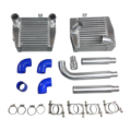 Picture of Side Mount Intercooler + Piping Pipe Tube Kit For Mitsubishi 3000GT VR4 Dodge Stealth TD04 TT