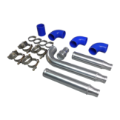 Picture of Side Mount Intercooler + Piping Pipe Tube Kit For Mitsubishi 3000GT VR4 Dodge Stealth TD04 TT
