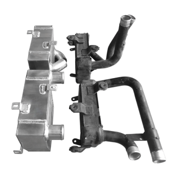 Picture of Side Mount Intercooler + Piping Pipe Tube Kit For Mitsubishi 3000GT VR4 Dodge Stealth TD04 TT
