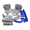 Picture of Side Mount Intercooler + Piping Pipe Tube Kit For Mitsubishi 3000GT VR4 Dodge Stealth TD04