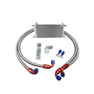 Picture of Aluminum Engine Oil Cooler Upgrade Kit For Mitsubishi 3000GT / Dodge Stealth Turbo